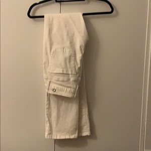 Christopher Blue White Jeans